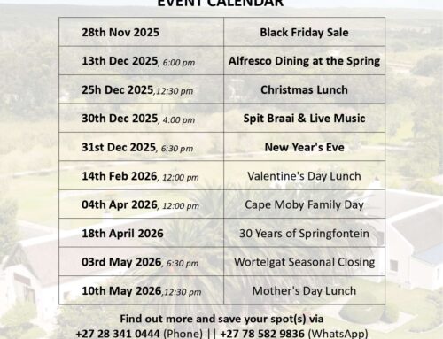 Event Schedule for the 4th Quarter of 2025